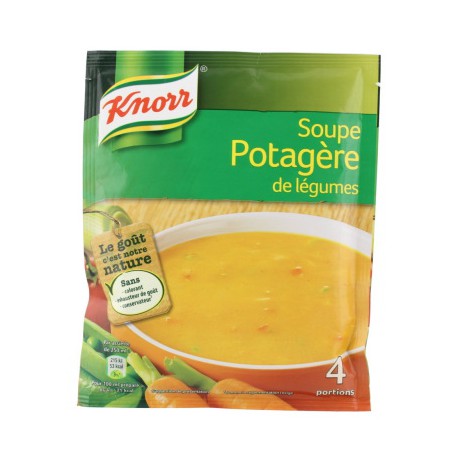 1L Soupe Deshydratee Potagere Legumes Knorr