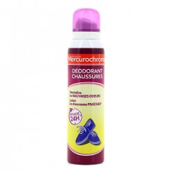 Mercurochrome Deodorant Chaussure 150Ml