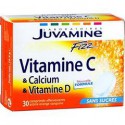 Juvamine Fizz Vitam.C +Calcium Bte 30 Cpr.Effervescents