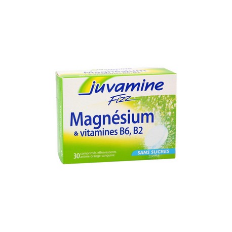 Juvamine Fizz Magnes.+Vitami. Bte 30 Cpr.Effervescents