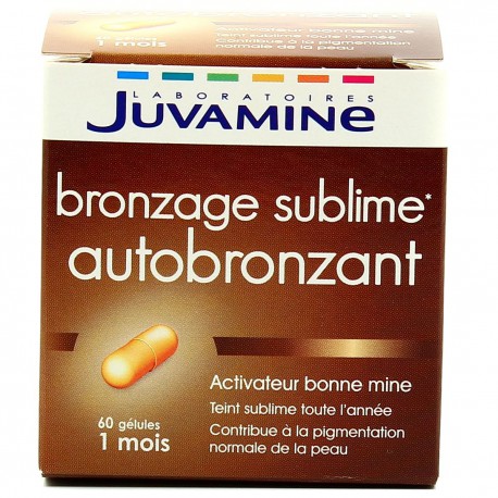 Bronzage Sublime Autobronzant Juvamine