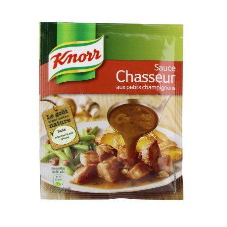 Knorr Sauce Déshydratée Chasseur Knorr Sachet 23G 0,2L