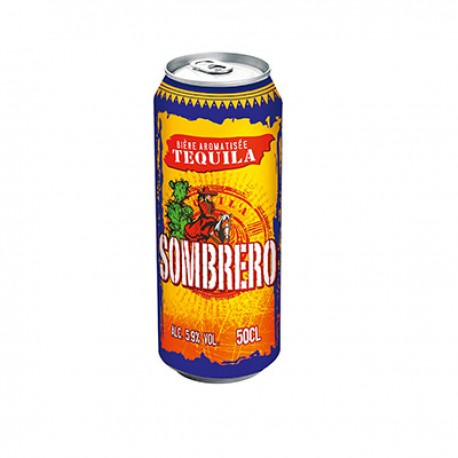 Biere Sombrero Aro.Tequila50Cl