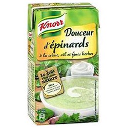 1L Brique Soupe Douceur D Epinards Au Boursin Knorr