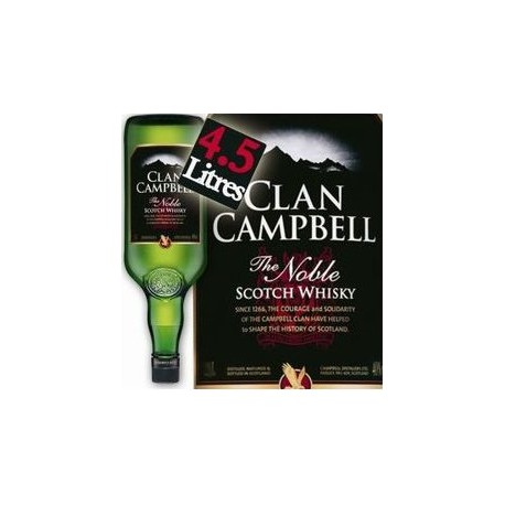 4.5L Whisky Clan Campbell 40°