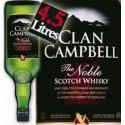 4.5L Whisky Clan Campbell 40°
