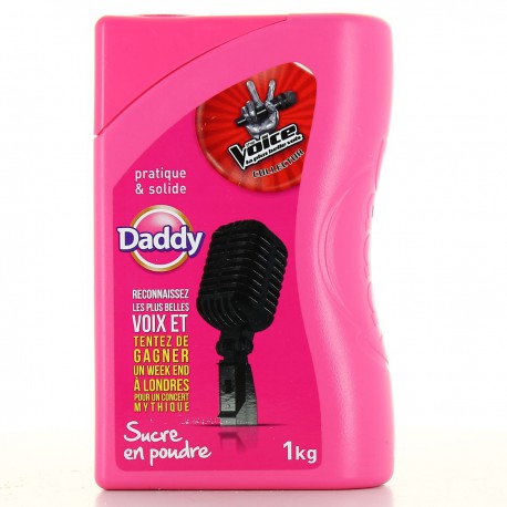 1Kg Bte Plastique Sucre Poudre Daddy