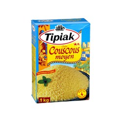 Tipiak Couscous Moyen Boite 1Kg