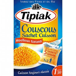 Tipiak Couscous Sachet Cuisson 5X100G