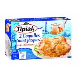 Tipiak Coquilles Saint Jacques A La Bretonne 2X110G