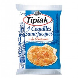 4X90G Coquille Saint Jacques A La Bretonne Tipiak