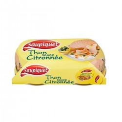 Saupiquet Thon Sauce Citronnee 2X1/5