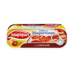 Saupiquet Filets Maquereaux Catalane Boite 1/3