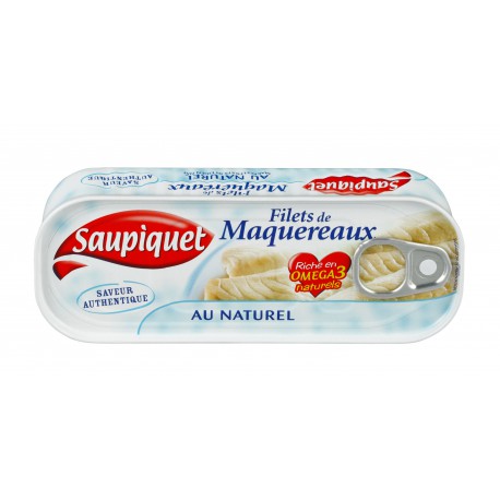 Saupiquet Mauqereaux Naturels 1/3