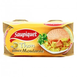Pack 2X1/6 Thon Sauce Moutarde Saupiquet
