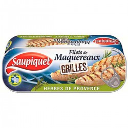 Saupiquet Filet Maquereaux Herbes De Provences Saupiquet 120G