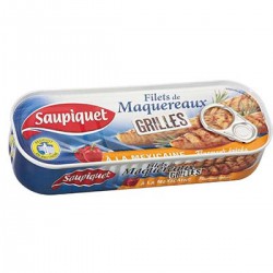 Saupiquet Filet De Maquereaux Grillées Mexicaine 120G