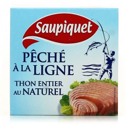 Bte 160G Thon Entier Naturel Peche Ligne Saupiquet