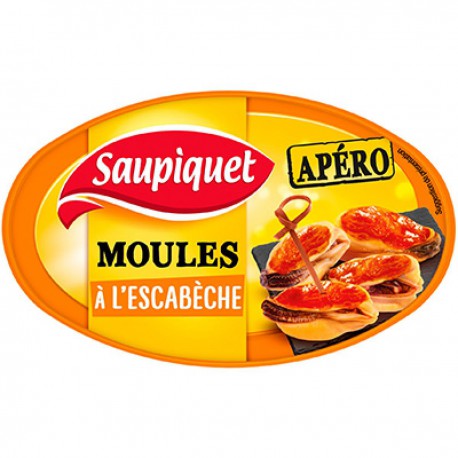 Saupiquet Moules Escabeche110G