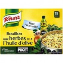Knorr Bouillon Aux Herbes Et Huile D'Olive Les 15 Tablettes De 10 G