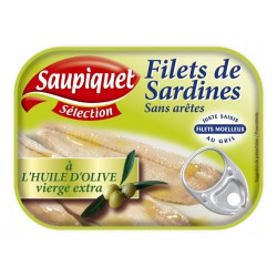 Saupiquet Filet Sardine Huile Olive 1/5
