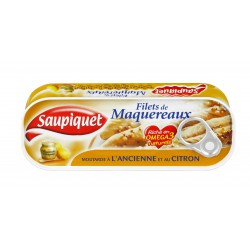 Saupiquet Filet Maquereaux Moutarde Ancienne1/3
