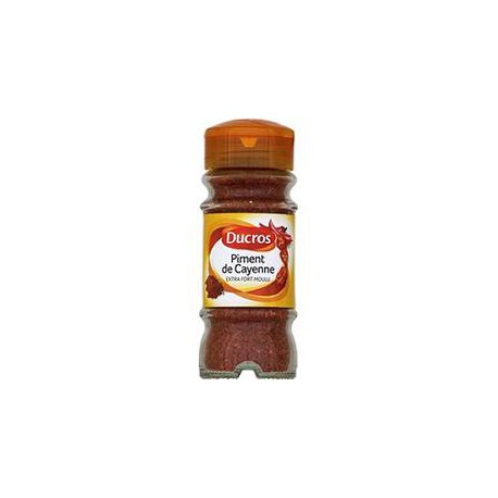 Piment Cayenne Extra Fin Moulu Flacon 38Gr