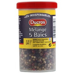 Ducros Melange 5 Baies Boite 70G