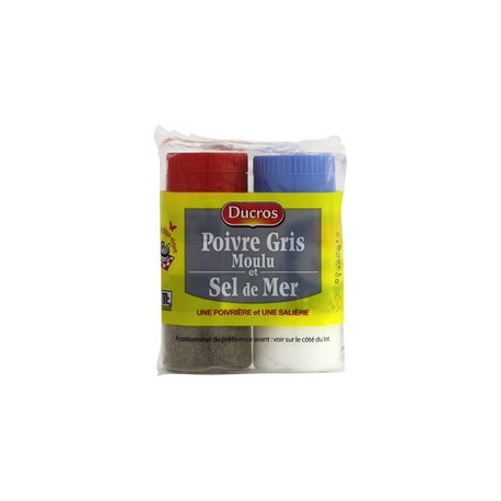 Ducros Tube Sel Et Poivre 68G