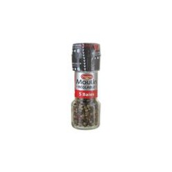 Flacon Moulin Réglable 5 Baies 24G Ducros