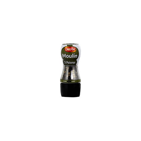 Ducros Moulin 3 Poivres 34G