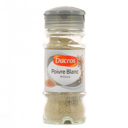 Ducros Poivre Blanc Moulu 36G