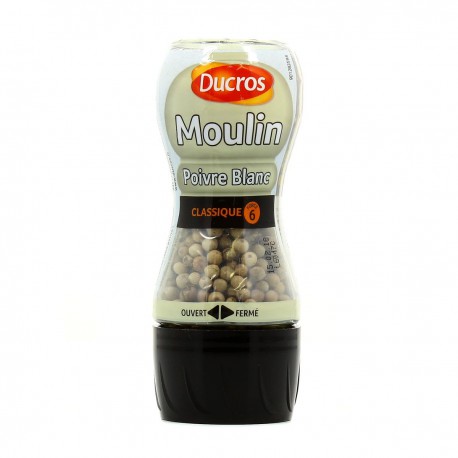 Moulin Poivre Blanc Grain Ducros