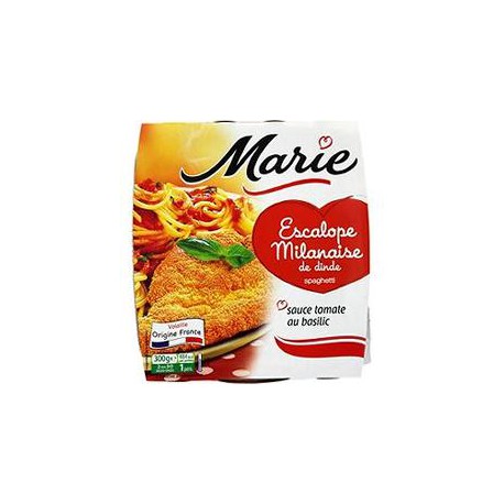300G Escalope Milanaise Spagetti/Basilic Marie