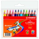 Stabilo 12Cray. Coul. Trio Co