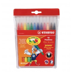 Stabilo 12 Feutres Power Ass
