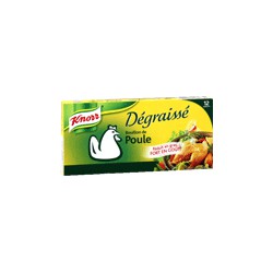Knorr Bouillons Degraisses Poule Tablettes 120G