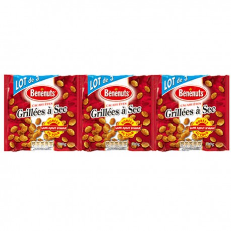 3X120G Cacahuetes Grill Benenuts