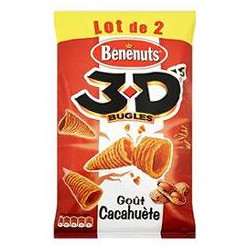 2X85G 3D S Cacahuetes Benenuts
