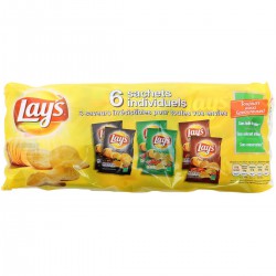 Lay S Chips Lay S Aromatisées 6X27,5G