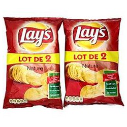 2X135G Chips Nature Sel Lay S