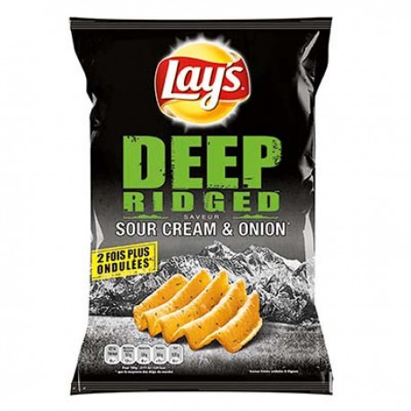 120G Chips Deep Ridged Salt Lay S