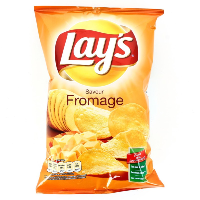 LAY'S : Chips saveur fromage - chronodrive