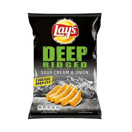 120G Chips Deep Ridged Cream Lay S