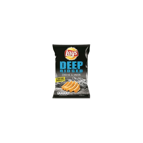 120G Chips Deep Ridged Cheese Lay S