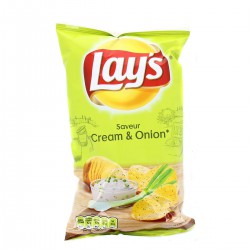 Lays Chips Cream & Onion 120G