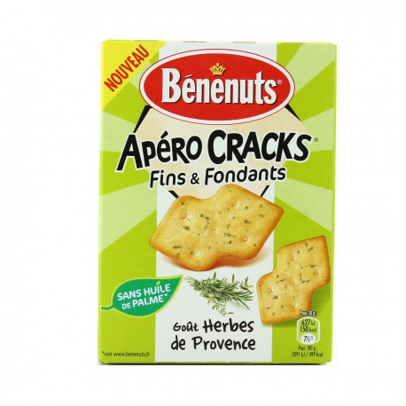 Crackers Fins&Fondants Au Herbes Benenuts 85G