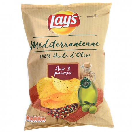 Lay.Chips Mediterra.3 Poiv120G