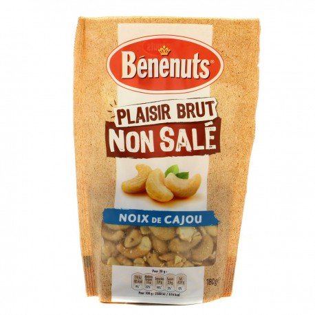 Bnn Plais.Brut Cajou S/Sel 180