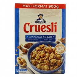 Quaker Cruesli Choc Lait 900G